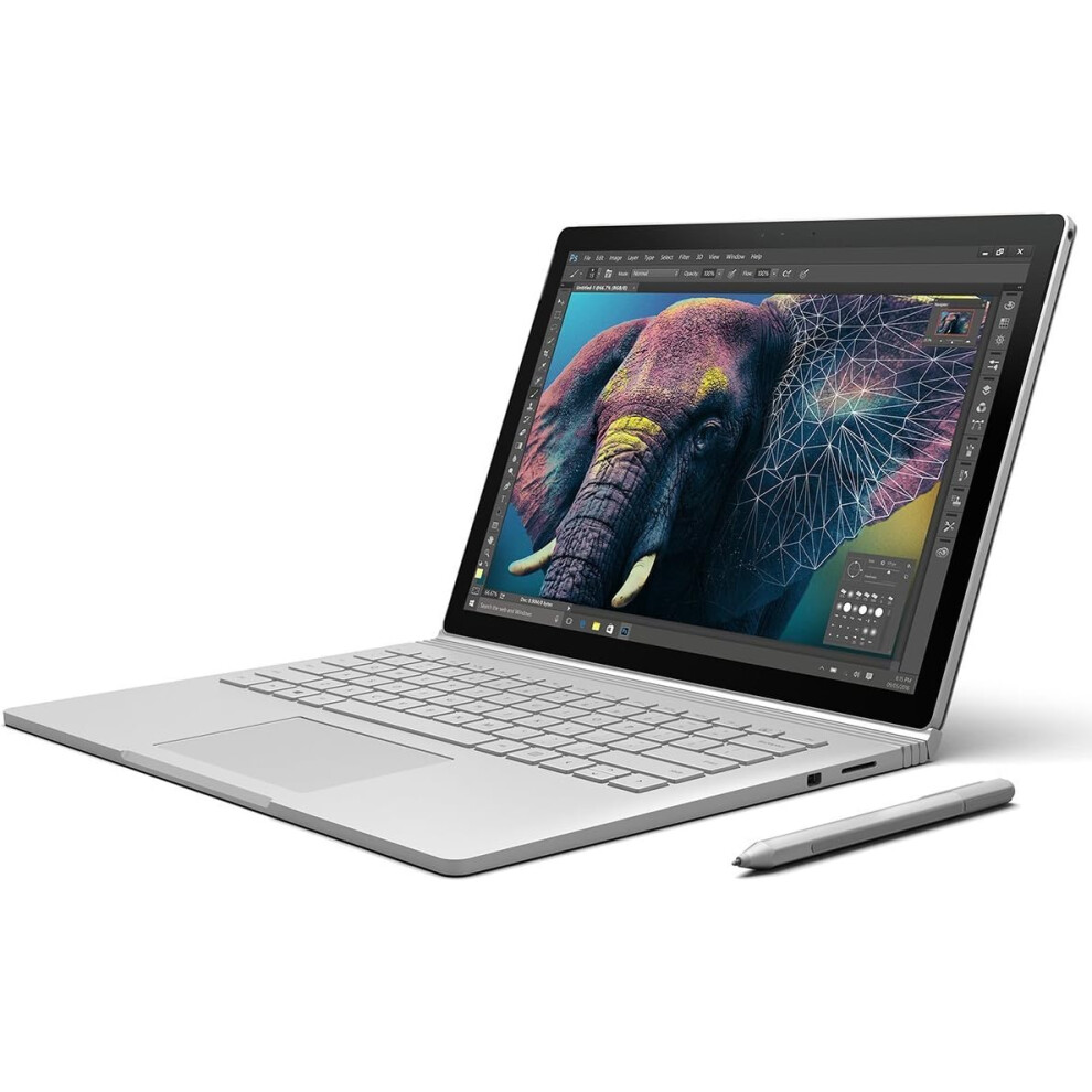 Microsoft Surface Book 2-in-1 Laptop - 13.5" PixelSense Touchscreen i7-6600U 16GB 1TB SSD NVMe GeForce GTX 940MX WebCam WiFi Windows 10 Pro