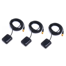 Antenne GPS SMA pour véhicule avec base magnétique 3X 1575,42 MHz 3 mètres