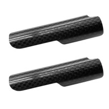 Lot de 2 protecteurs de crochet en E pour chaîne de vélo en carbone pour cadre arrière à trois coins pour pièce de support de chaîne 3SIXTY