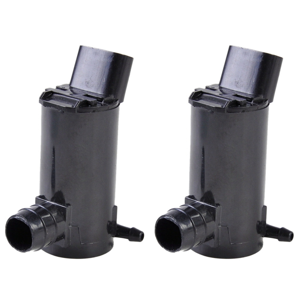 2X 85330-12340 Windshield Washer Pump Motor For Sienna Black 4853745019150