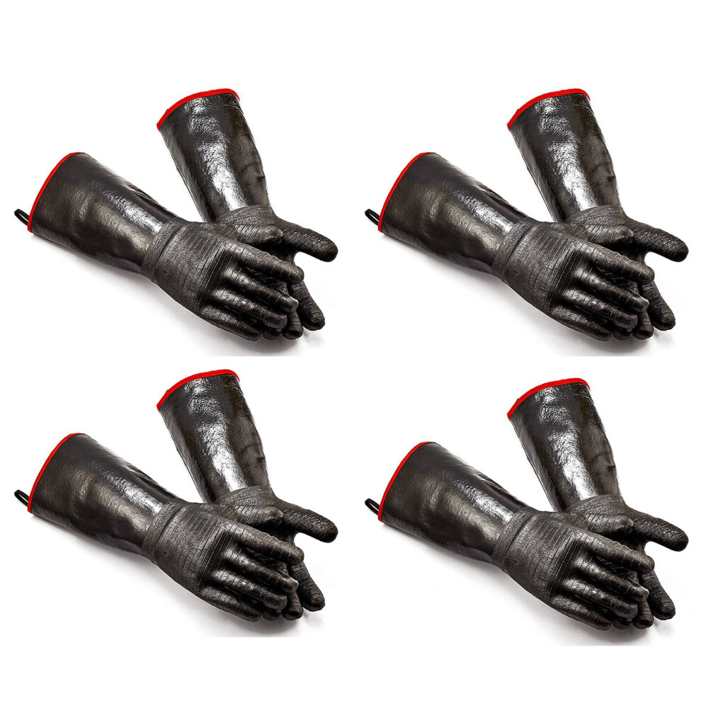 Lot de 8 gants de cuisine isolés pour barbecue/grill/fumoir/four/pâtisserie