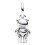 Pandora Pandora Movable Teddy Bear Silver Dangle Genuine Charm 792986C01 4