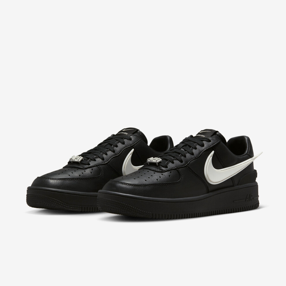 (UK6/EUR40/25CM  ) Nike Air Force 1 AMBUSH x Black Men's WMN Shoes Trainers