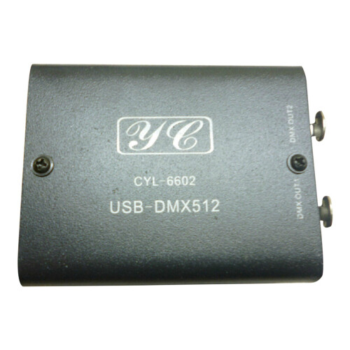 2X 512-Kanal USB zu DMX DMX512 LED-Licht DMX-Stage-Beleuchtungsmodul Stage Lighting Controller -Decoder