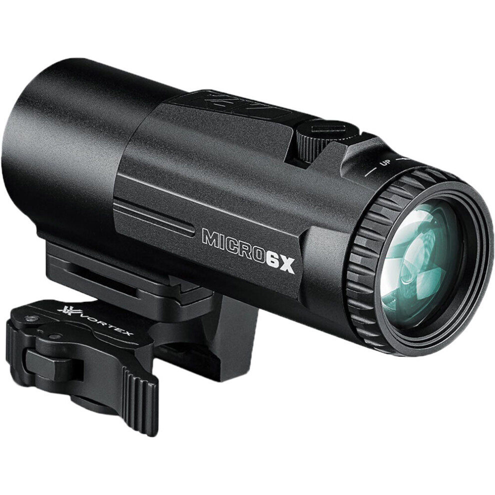 Vortex Optics Micro 6X Magnifier with Quick-Release Flip Mount V6XM