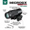 VORTEX Vortex Optics Micro 6X Magnifier with Quick-Release Flip Mount V6XM 2