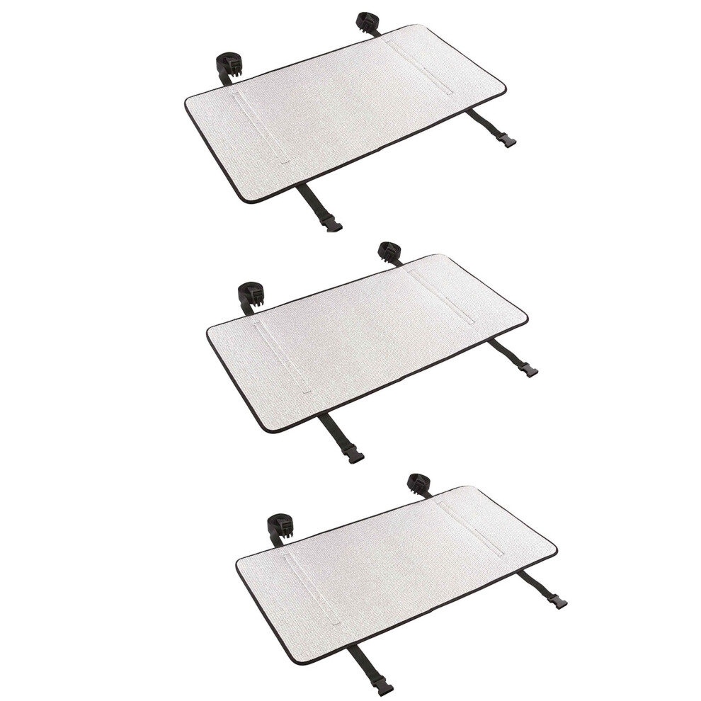 Lot de 3 housses de protection universelles pour climatiseur toutes saisons en maille composite ignifuge et imperméable