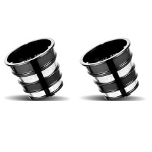 2X passoires en acier inoxydable pour extracteur de jus MIUI, accessoires pour extracteur de jus MIUI, collectez le marc