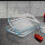 Pyrex Pyrex Rectangular Glass Roasting Dish, Clear, Size: 40 x 27 cm, Glass Rectangular Roaster, Oven Baking Dish, Highly Thermal Resistant 3