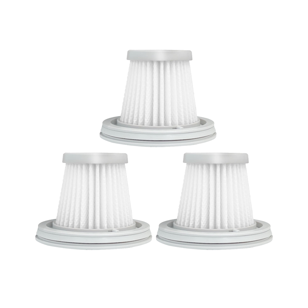 Lot de 3 filtres HEPA pour aspirateur pratique XIAOMI MIJIA, pour maison, voiture, mini filtre lavable sans fil, pièce de rechange