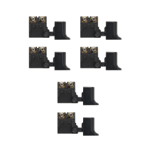 Lot de 6 interrupteurs d'alimentation pour perceuse électrique et raboteuse électrique pour Makita N1900B 9218SB 9218PB 9035 CM4SB CM4SB2 4100NH