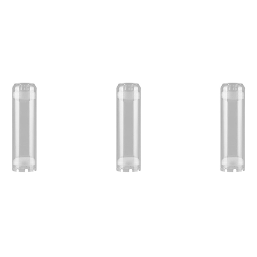 Lot de 3 cartouches filtrantes transparentes réutilisables de 10 pouces, boîtier de filtre à eau avec divers supports rechargeables