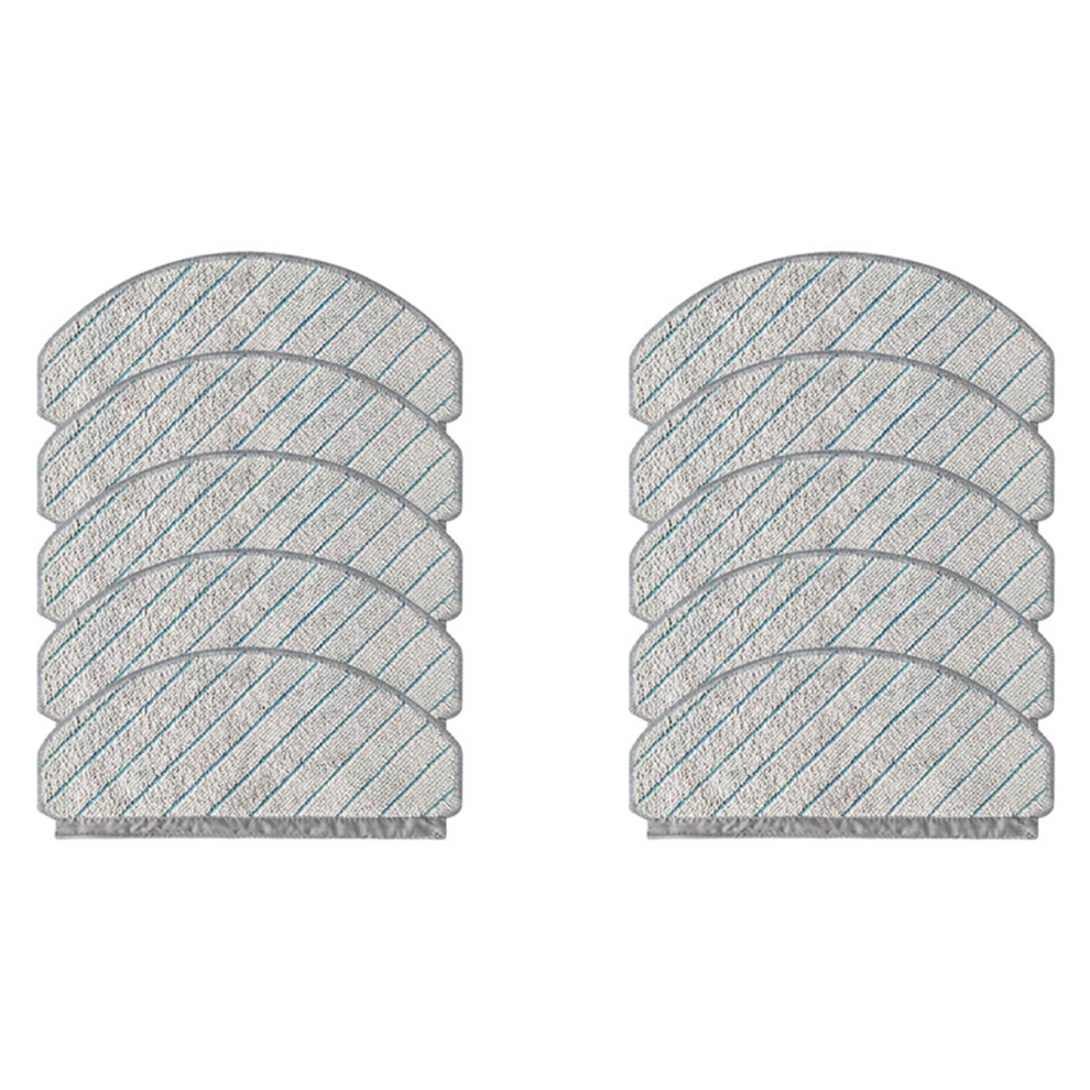 Remplacement pour aspirateur robot ECOVACS DEEBOT T10/T10 TURBO Accessoires de rechange Chiffon de nettoyage 10 pièces