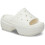 Crocs (White, 8 (Adults')) Crocs Stomp Slide Thermoplastic Chalk Slides 2