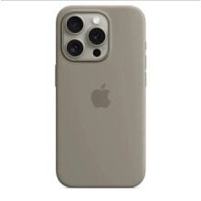 (Clay, For 15 Pro Max) Liquid Silicone Case For iPhone 16 15 14 13 12 Pro Max 16 Plus Logo Cover Skins