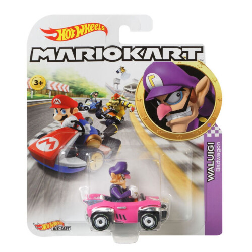 Hot Wheels Hot Wheels Mario Kart Waluigi Badwagon