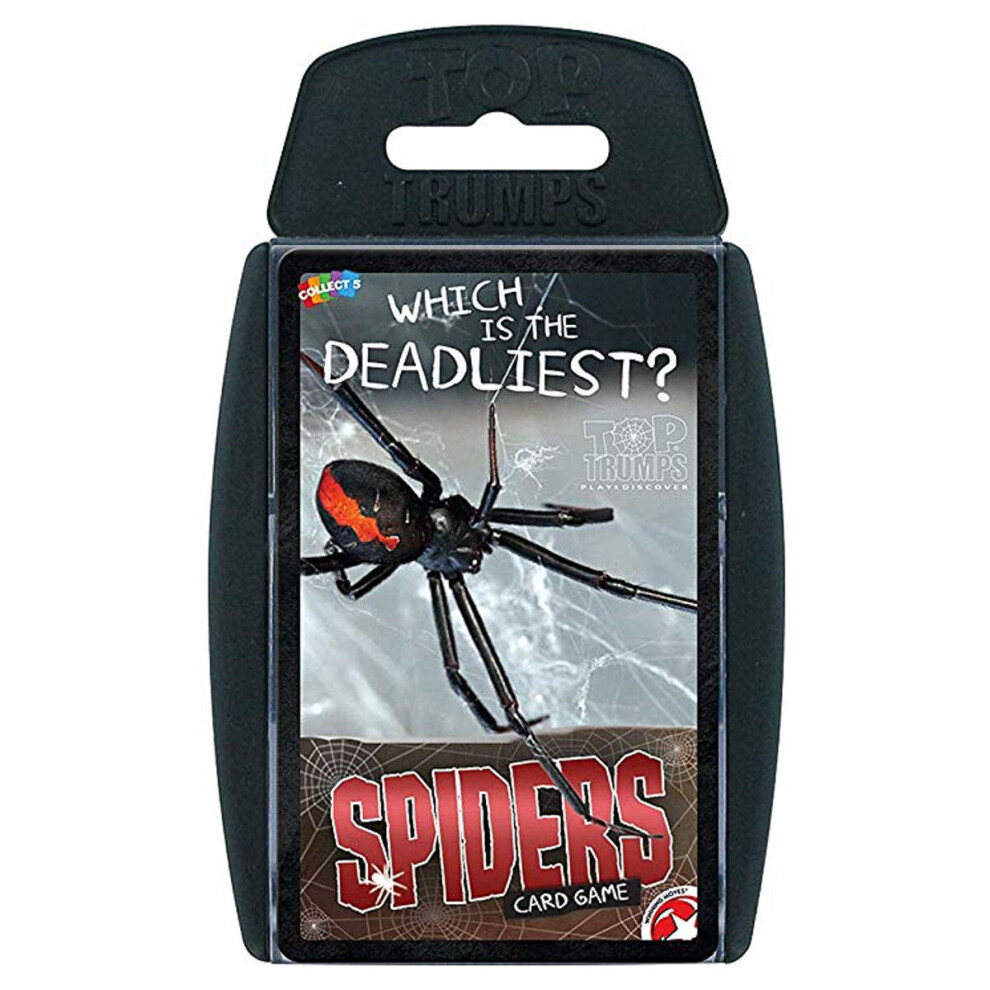 Top Trumps Card Game Spiders