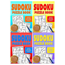 Sudoku Puzzle Books 1-4