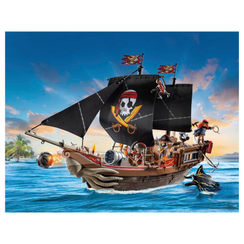 PLAYMOBIL Playmobil Pirates: Großes Piratenschiff 2