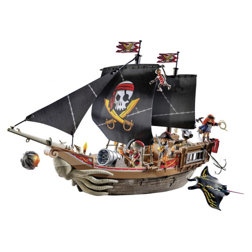 PLAYMOBIL Playmobil Pirates: Großes Piratenschiff 1