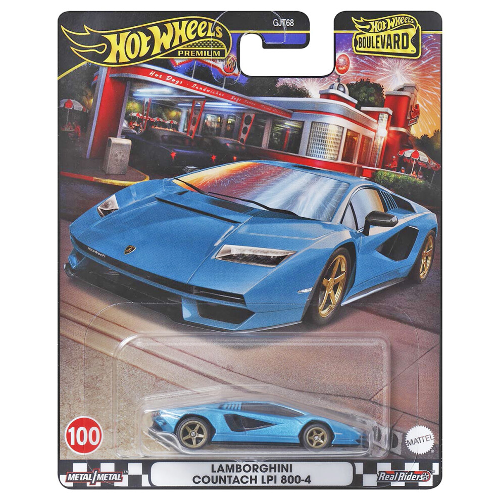 Hot Wheels Premier Boulevard 100 - Lamborghini Countach LPI 800-4