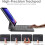 Techgear Magic Keyboard for Samsung Galaxy Tab S8 11", Magnetic Floating Stand, Precision Multi-Touch Trackpad, Backlight and UK Layout 5