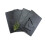 Slate Placemat & Coaster Set Black Rectangle Square 30x20cm 10x10cm Dining Décor 1