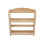 RB Spice Rack 2 Tier Hevea Wood 27cm Brown Compact Kitchen Organizer Storage 1