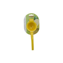 Lemon Press Yellow Metal Durable Juicer Ergonomic Easy Clean Kitchen Tool 22cm