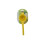 Lemon Press Yellow Metal Durable Juicer Ergonomic Easy Clean Kitchen Tool 22cm 1