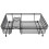 Large Black Dish Drainer Durable Coated Steel Efficient Modern Kitchen Solution 1