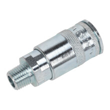 Sealey PCL Coupling Body Male 1/4"BSPT - Pack of 50 AC16BP