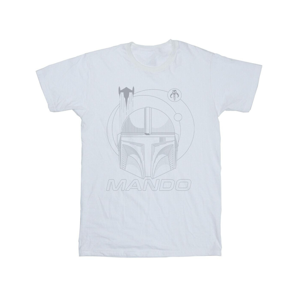 The Mandalorian Rings Helmet T-Shirt