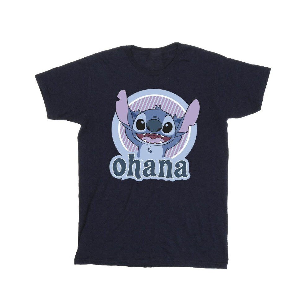 Lilo And Stitch Ohana Circle T-Shirt