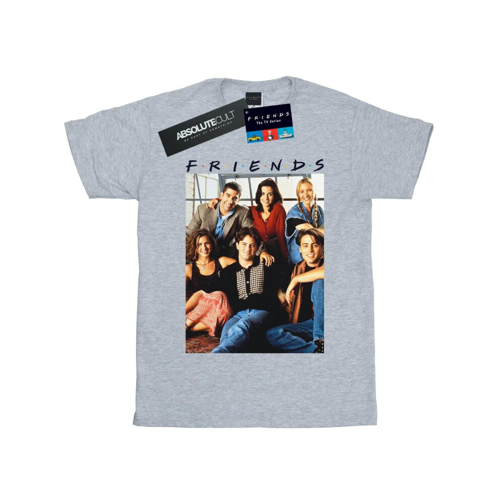 Group Photo Window Cotton Boyfriend T-Shirt