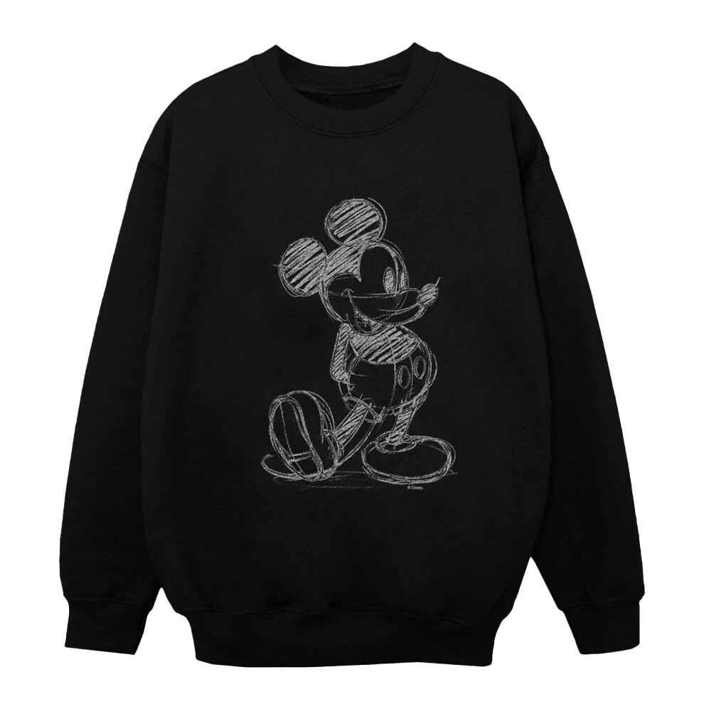 Mickey Mouse Sketch Kick Sweatshirt