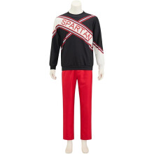 (M) Spartan Cheerleader Costume Set Cheer Uniform