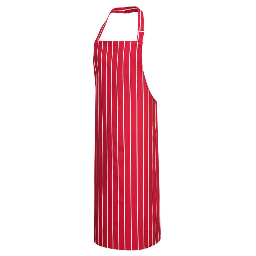 Portwest Unisex Adult Butchers Striped Apron