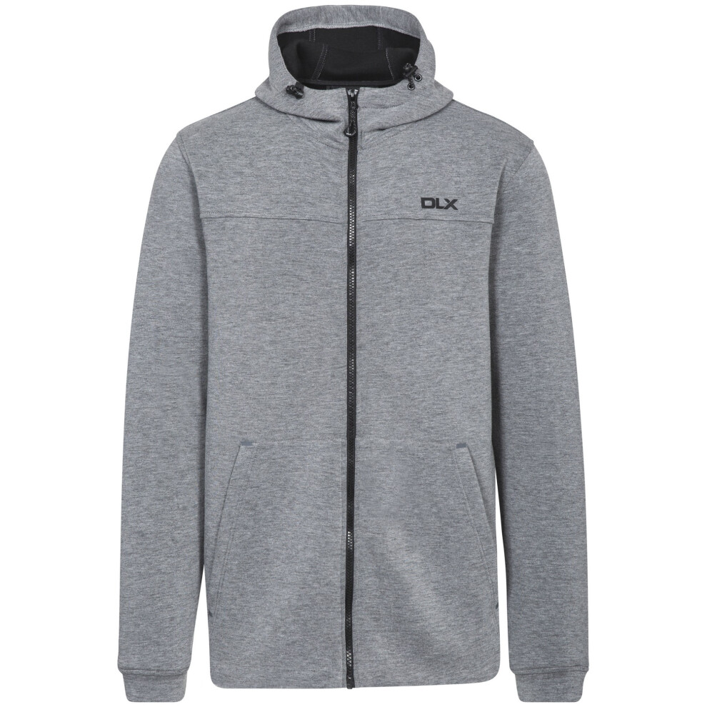 (M, Grey Marl) Trespass Mens Vega Active Hooded Top