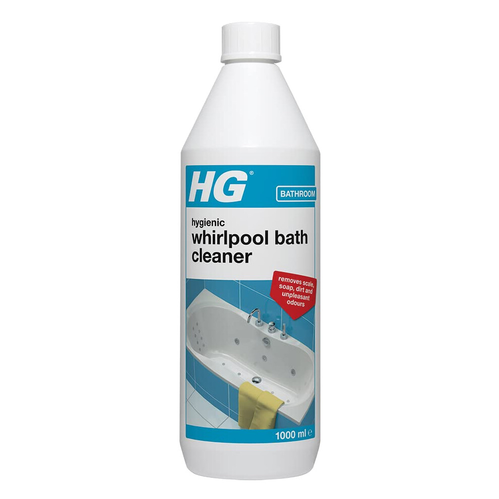 HG Whirlpool Spa Jacuzzi Bath Hygienic System Cleaner 1 Litre