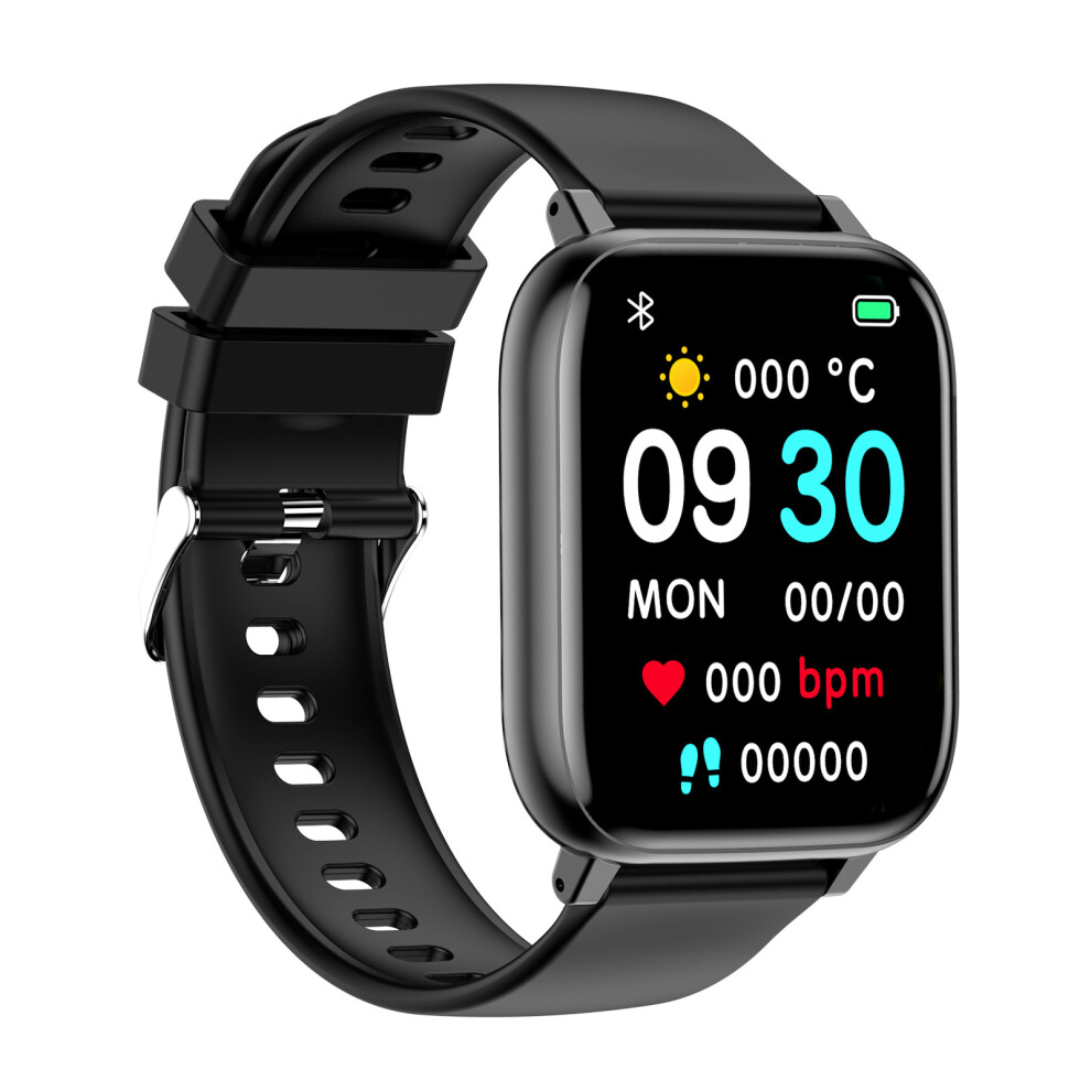 (Black) Call Sports Watch, Used For Monitoring Heart Rate, Blood Pressure, Blood Oxygen Health Black 6900863316543