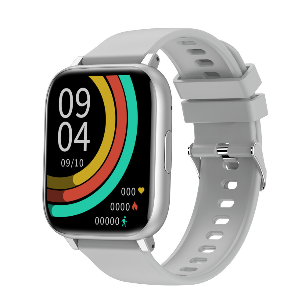 (Silvery) Call Sports Watch, Used For Monitoring Heart Rate, Blood Pressure, Blood Oxygen Health 6900863316567
