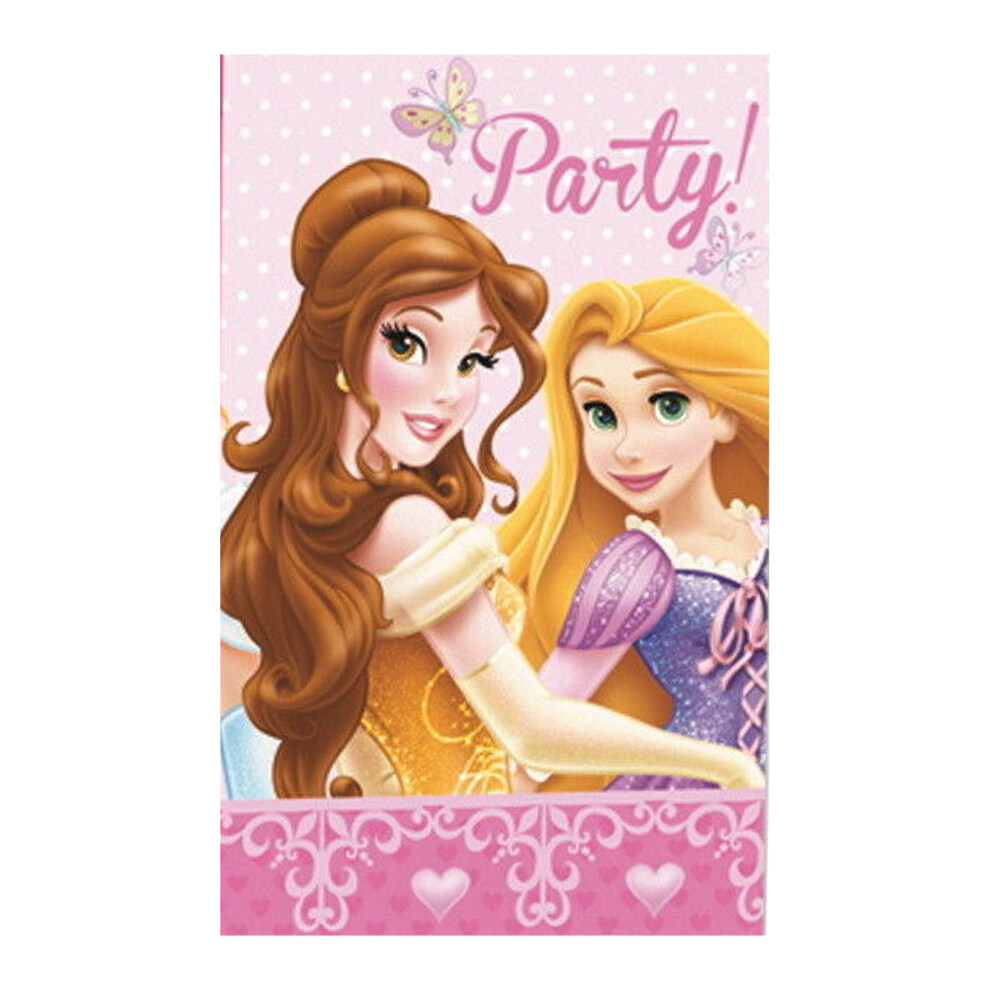 Disney Princess Party Invitations (Pack of 6)