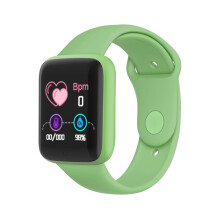 (GREEN) Smart watch, wristband sports heart rate monitoring