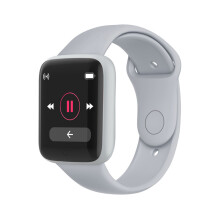 (GREY) Smart watch, wristband sports heart rate monitoring