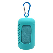 Portable Quick-drying Sports Cold Towel Ultrafine Fiber Sweat Absorption with Green