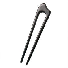 U Shape Retro Chinese Hair Chopsticks Wood Double Forks Hair Making Accessories for Cheongsam Han Clothes Tea Wear