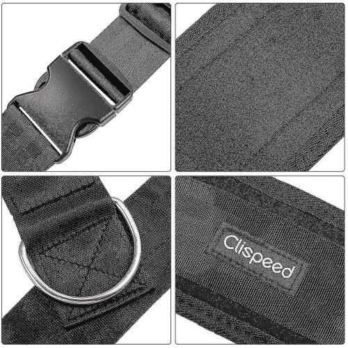 Clispeed Shoulder Harness Gym Pull Resistance Speed Weight Sports Workout Strap 1