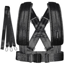 Clispeed Shoulder Harness Gym Pull Resistance Speed Weight Sports Workout Strap