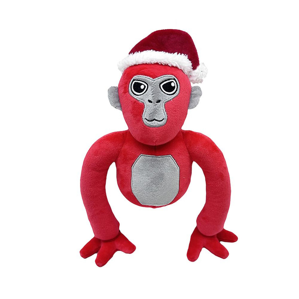 (Red) Gorilla Tag Plush Dolls For Game Fans Gifts,Squishy Stuffed Animal Doll For Kids And Adults Red